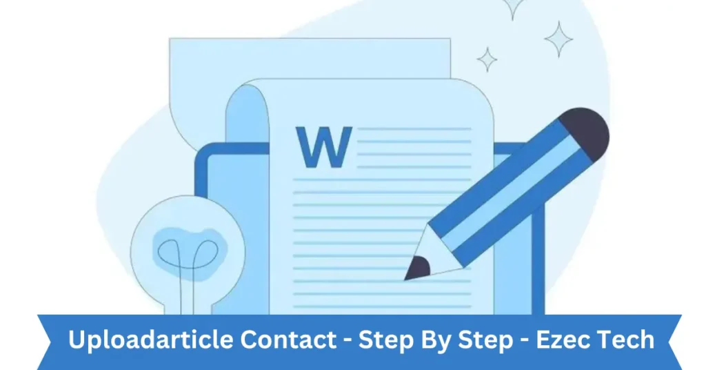 uploadarticle contact - step by step - ezec tech